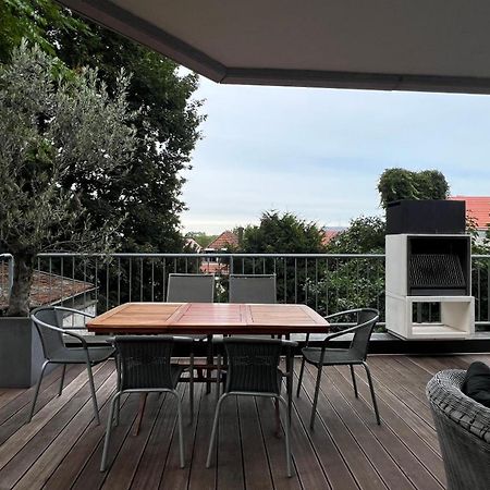Ludwigshome Luxus - Zentral, Kostenloser Parkplatz, Terrasse Ludwigsburg Esterno foto